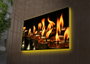 Wallity Lienzo Decorativo Iluminado con LEDs 45 x 70 cm Multicolor